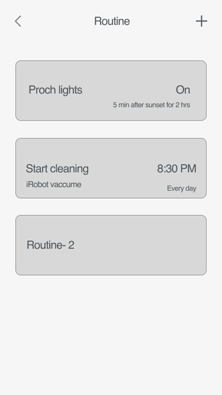 Create New Routine 1