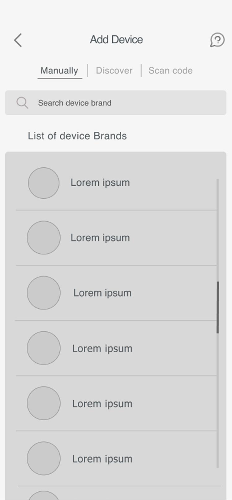 Add Device Wireframe 3
